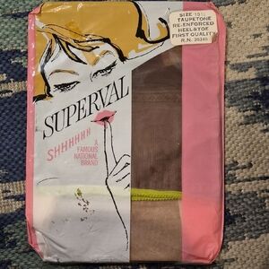Superval Taupe Stockings